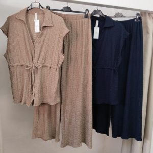 Conjunto bambula chaleco